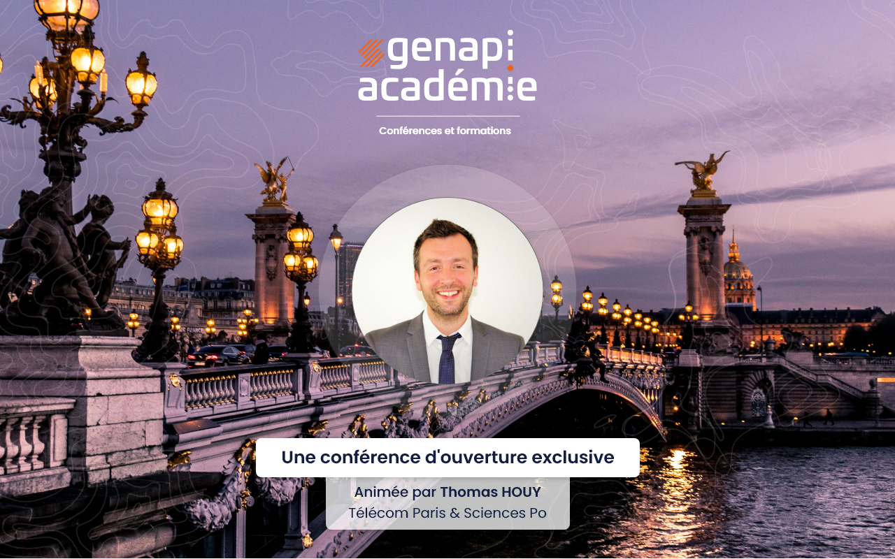 Genapi Académie - Conférence d'ouverture exclusive animée par Thomas HOUY