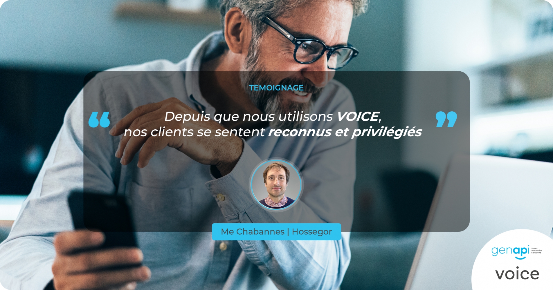 Voice améliore l'expérience client dès l'appel entrant